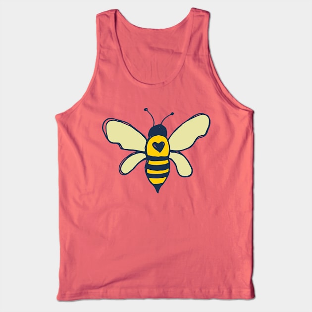 Honey Bee Tank Top by Jackie Hurd